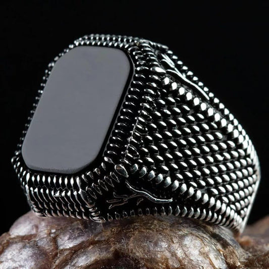 Statement Onyx Ring