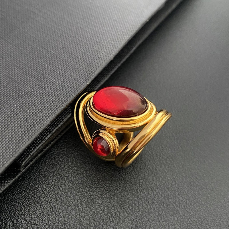 Statement Ruby Ring