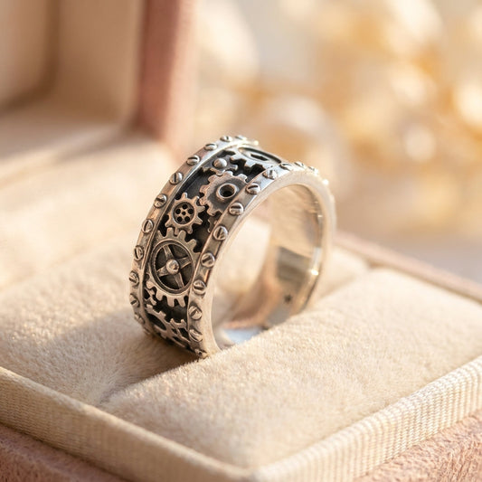 Steampunk Gear Ring