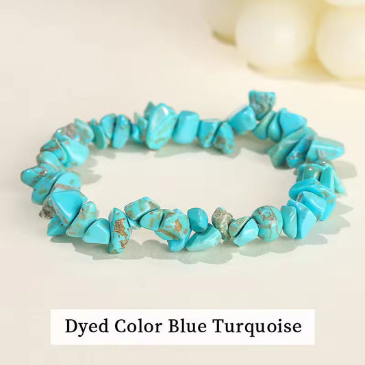 Turquoise Chip Bracelet