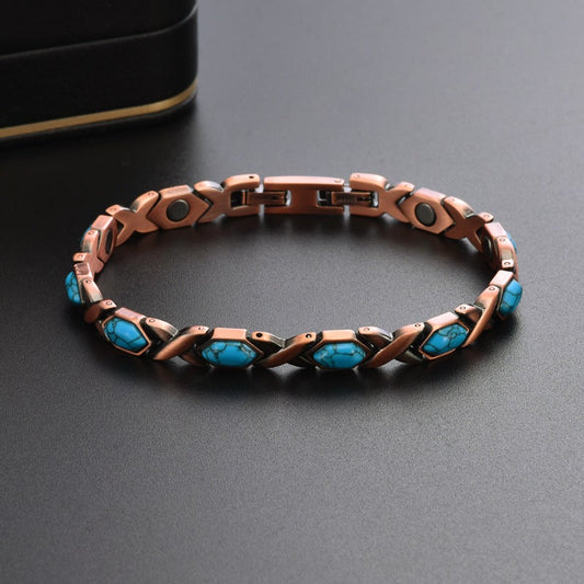 Turquoise Copper Bracelet
