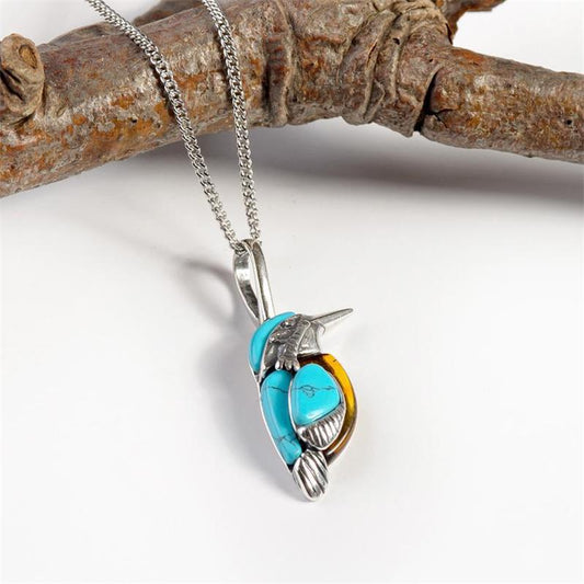 Turquoise Kingfisher Necklace