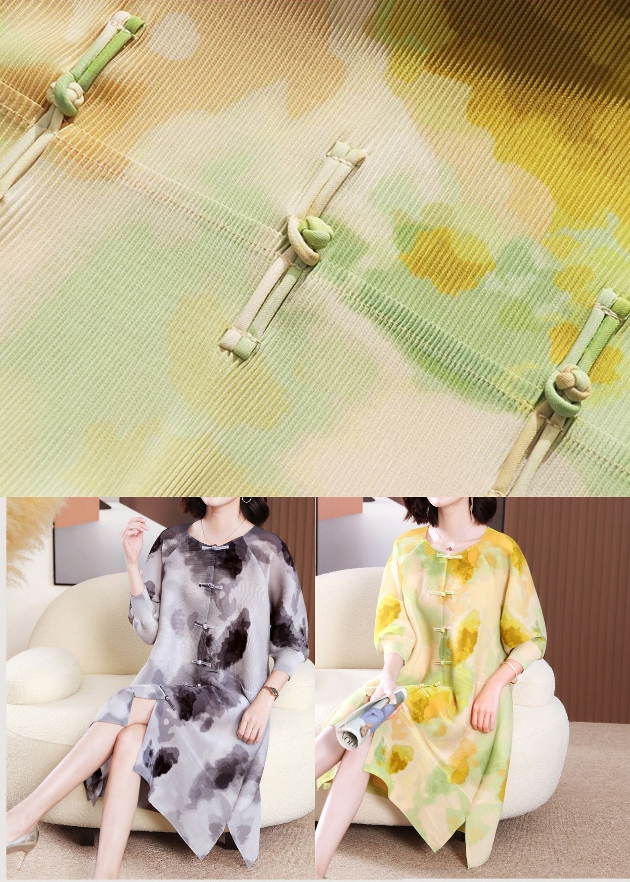 Black Oversized Tie Dye Shirt Dresses Summer