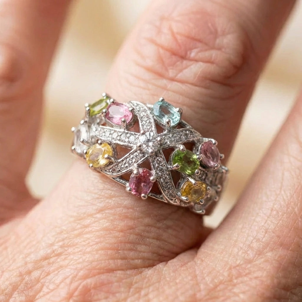 Tourmaline Cocktail Ring