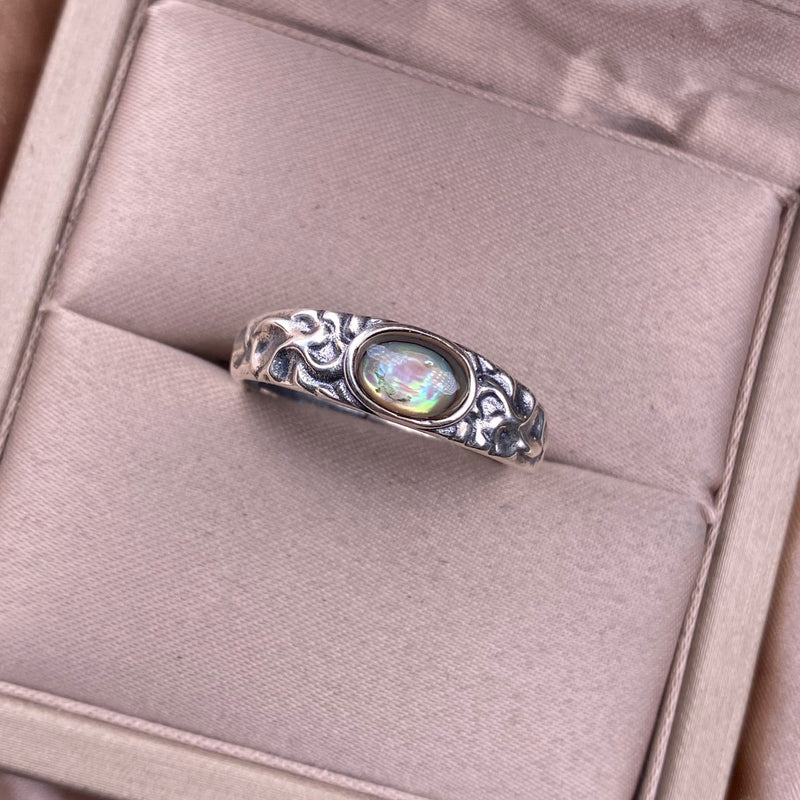 Vintage Abalone Ring