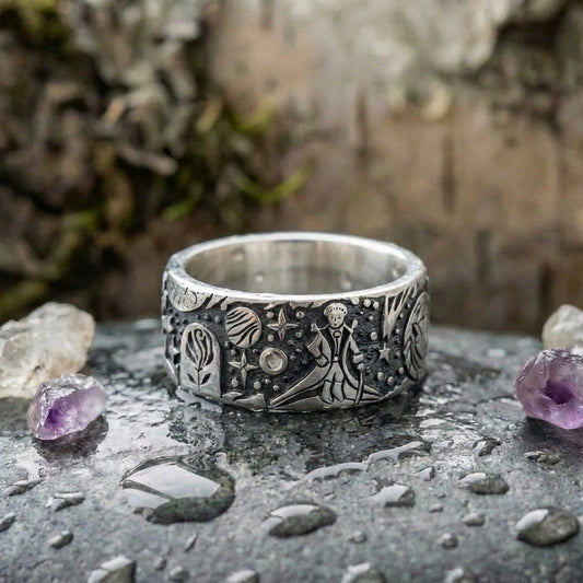 Vintage Carving Statement Ring