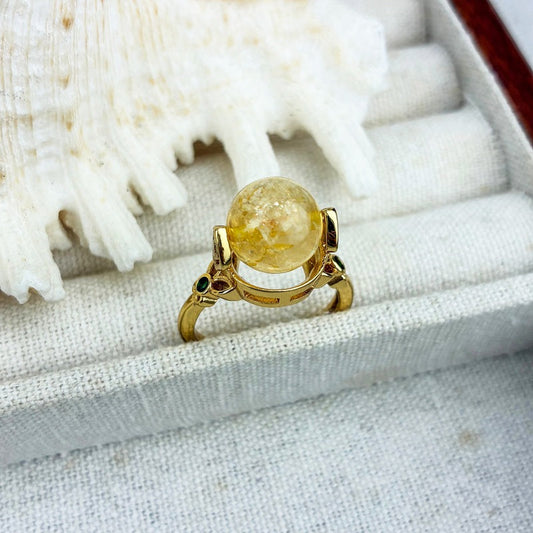 Vintage Citrine Ring