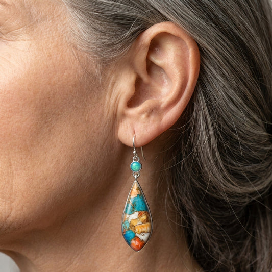 Colorful Stone Earrings