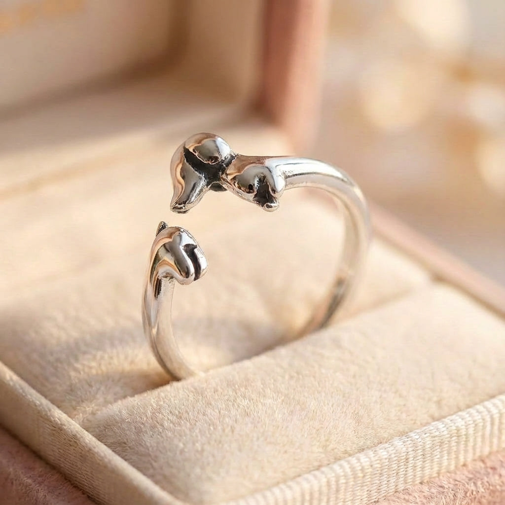 Vintage Dachshund Dog Ring
