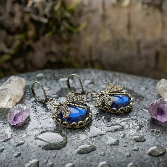 Vintage Dragonfly Earrings