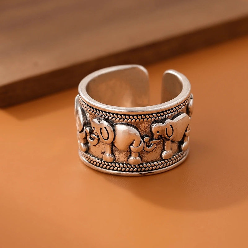 Vintage Elephant Ring