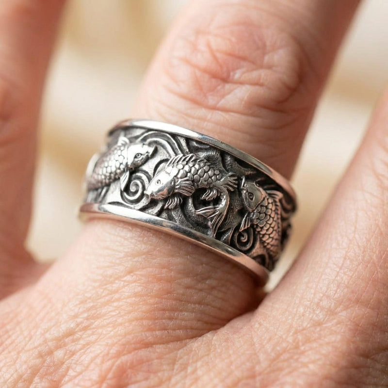 Fish Leaping Ring
