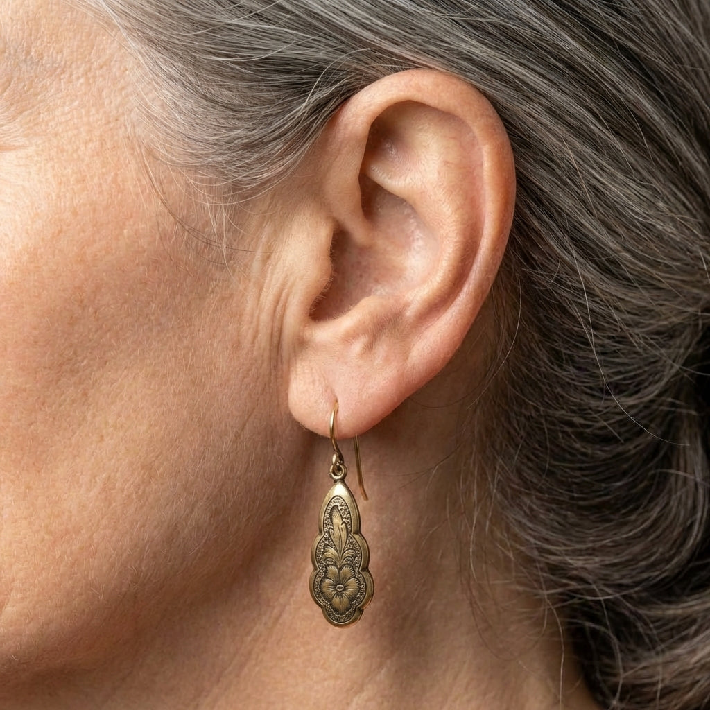 Flower Dangle Earrings