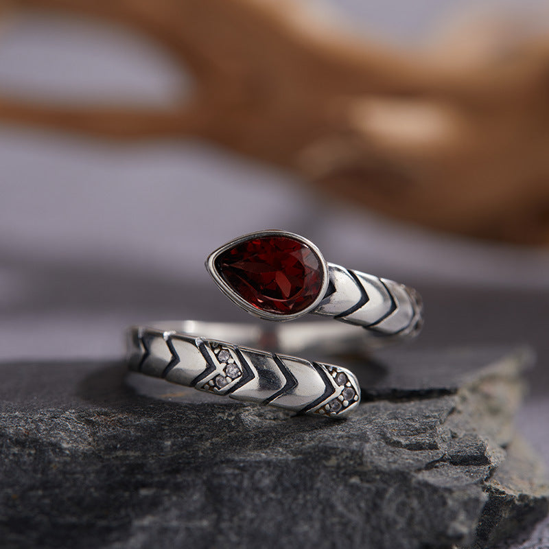 Vintage Garnet Ring