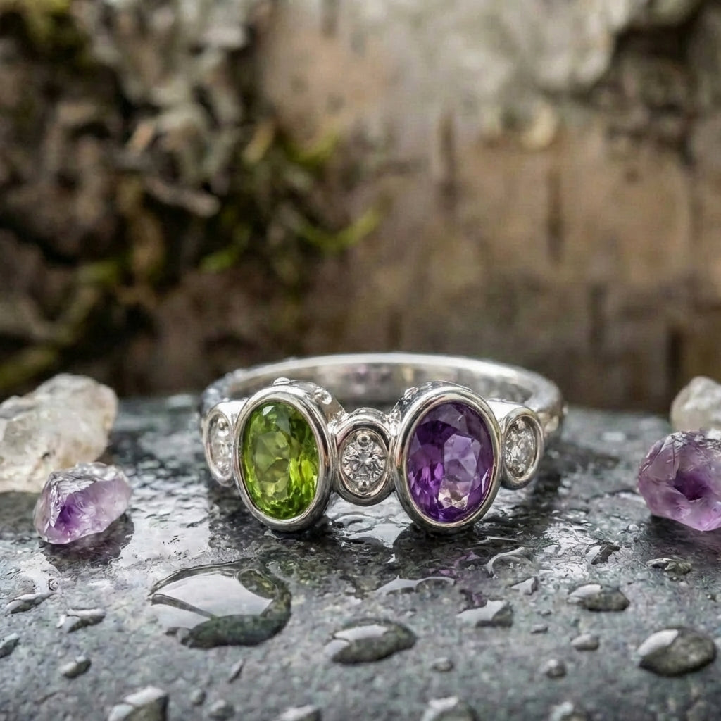 Vintage Gemstone Statement Ring