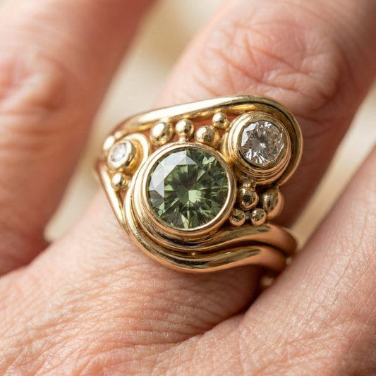 Geometric Crystal Ring