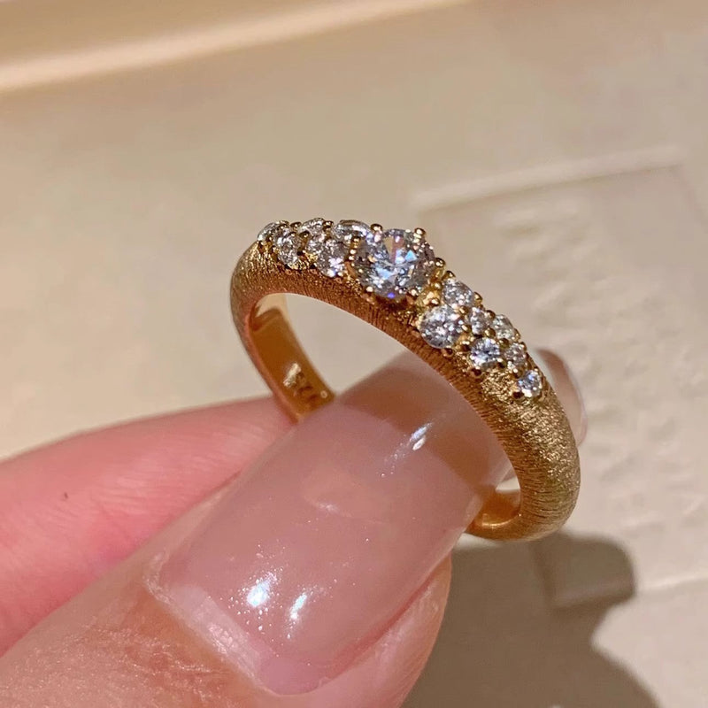 Vintage Gold Diamond Ring