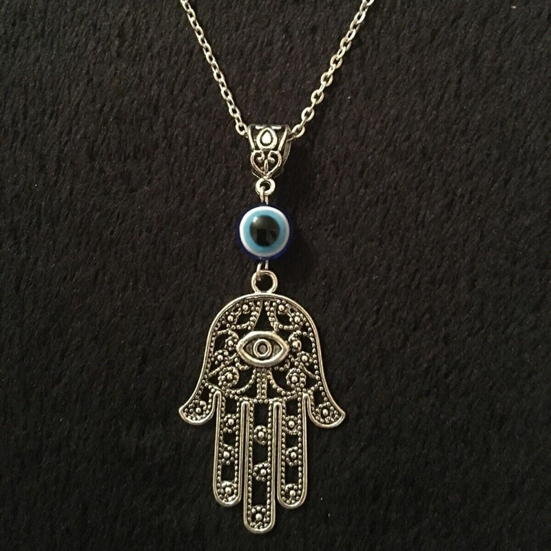 Vintage Hamsa Necklace