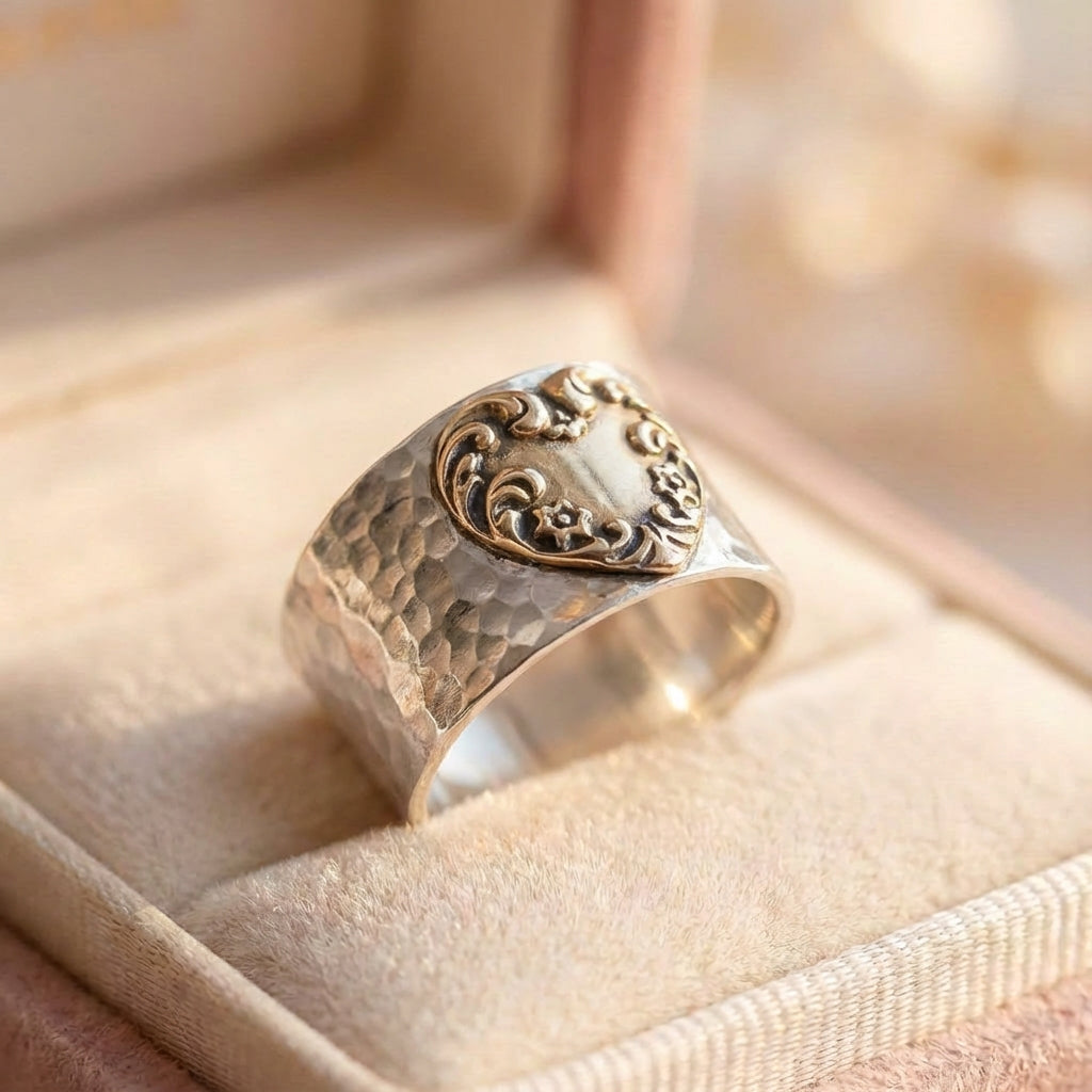 Vintage Heart Ring