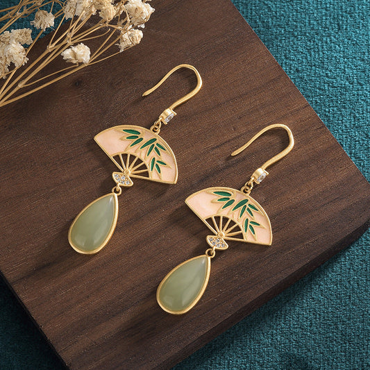 Vintage Jade Earrings