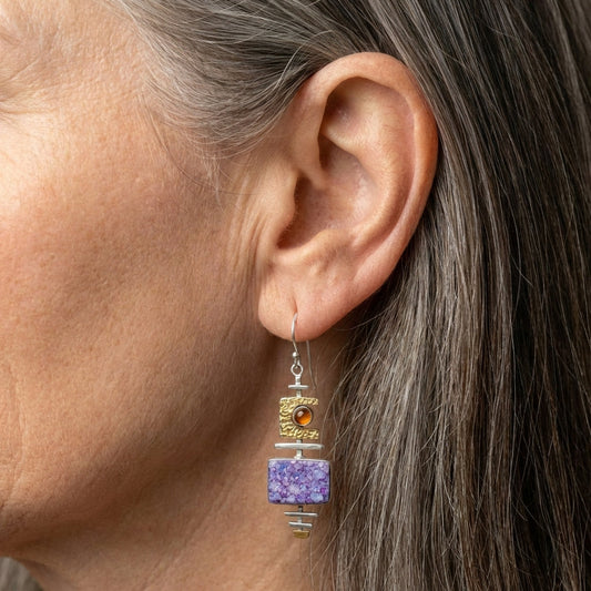 Lila Stein Old Earrings
