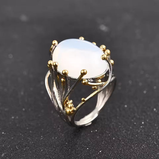 Vintage Moonstone Ring