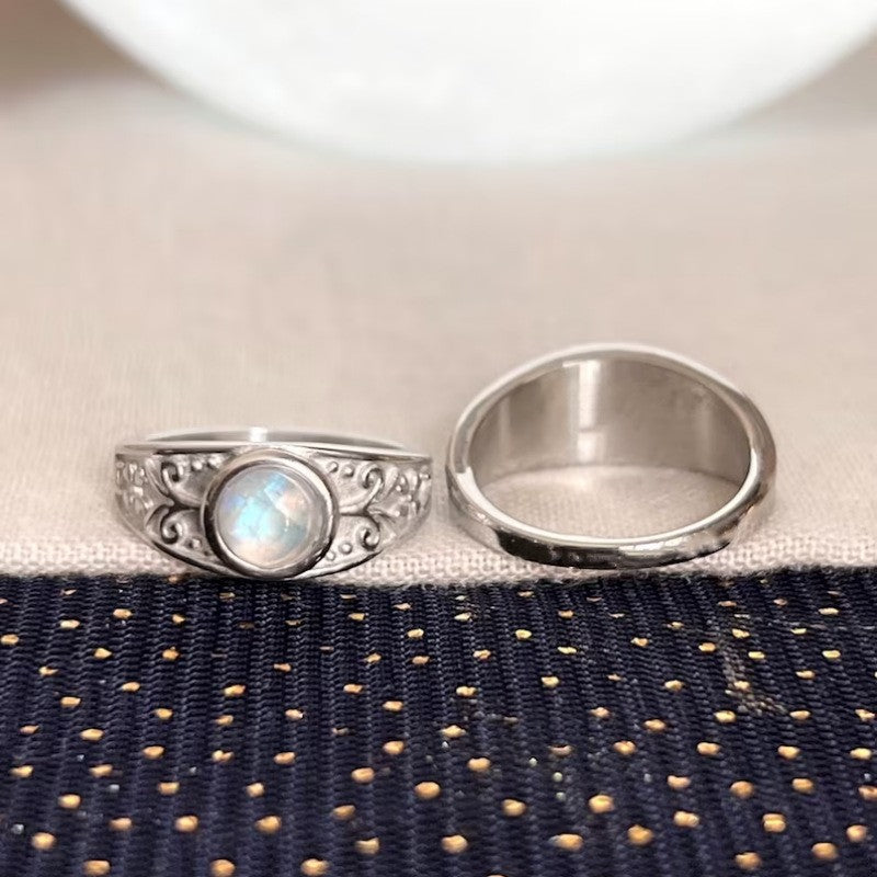 Vintage Moonstone Ring