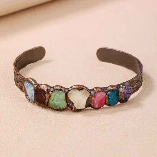Vintage Multistone Cuff