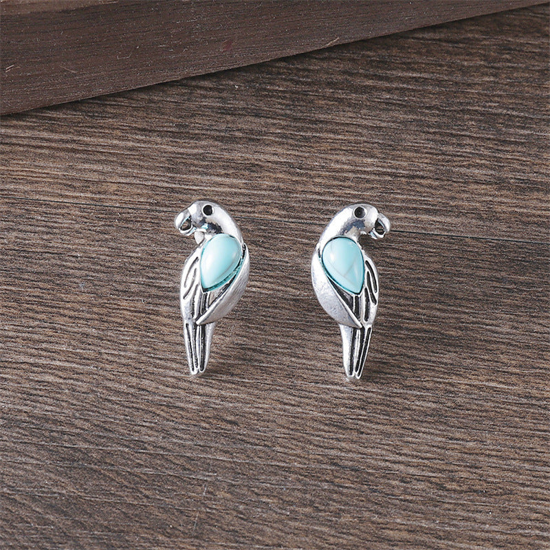 Vintage Parrot Earrings