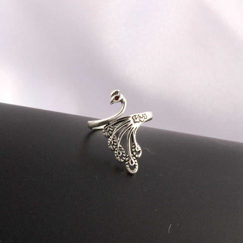 Vintage Peacock Ring