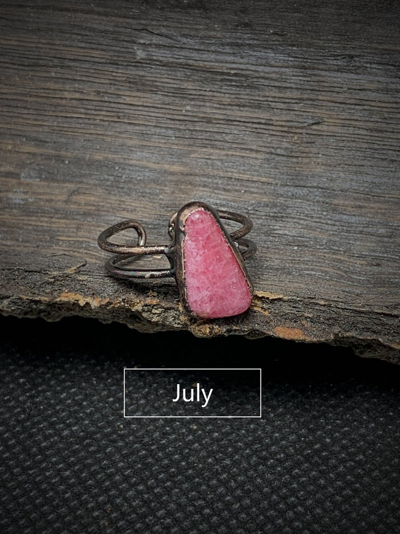Vintage Pink Tourmaline Ring