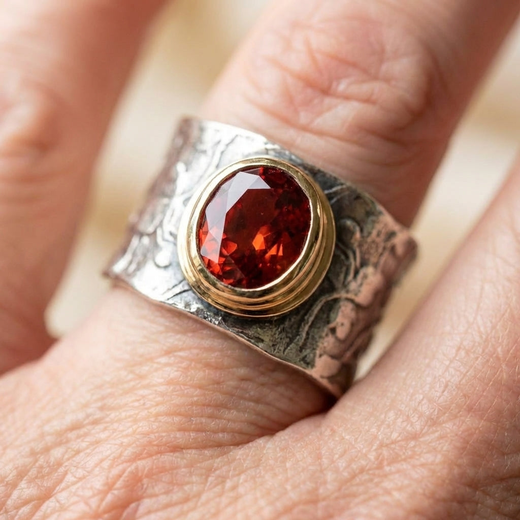 Red Crystal Ring