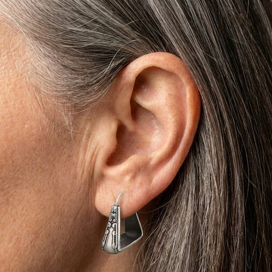 Silver Hoop Earrings