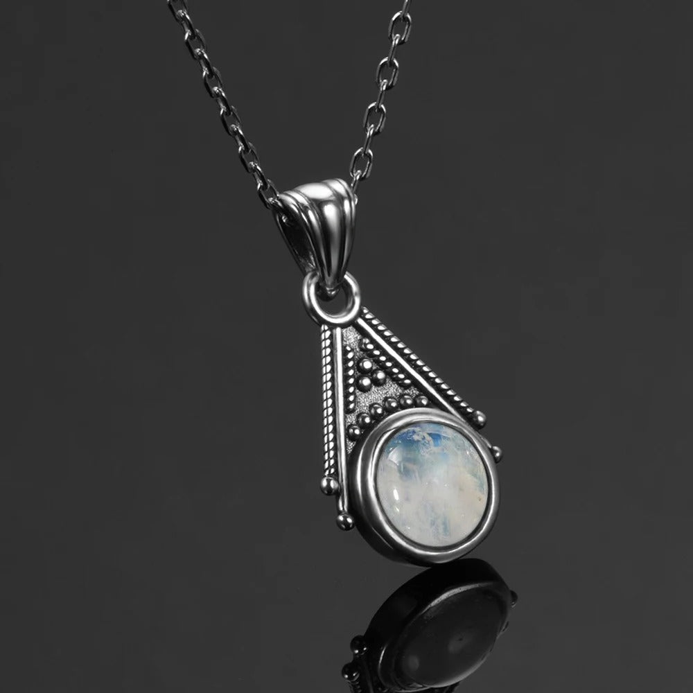 Vintage Silver Moonstone