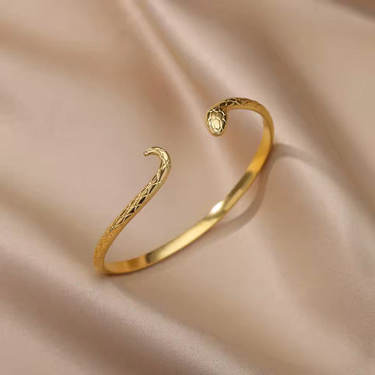 Vintage Snake Cuff