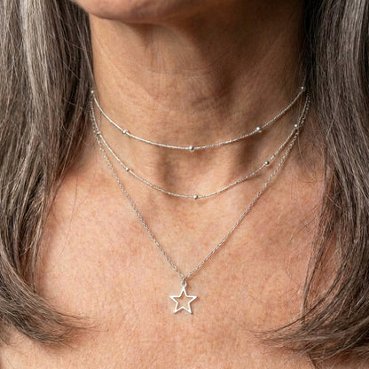 Vintage Star Necklace