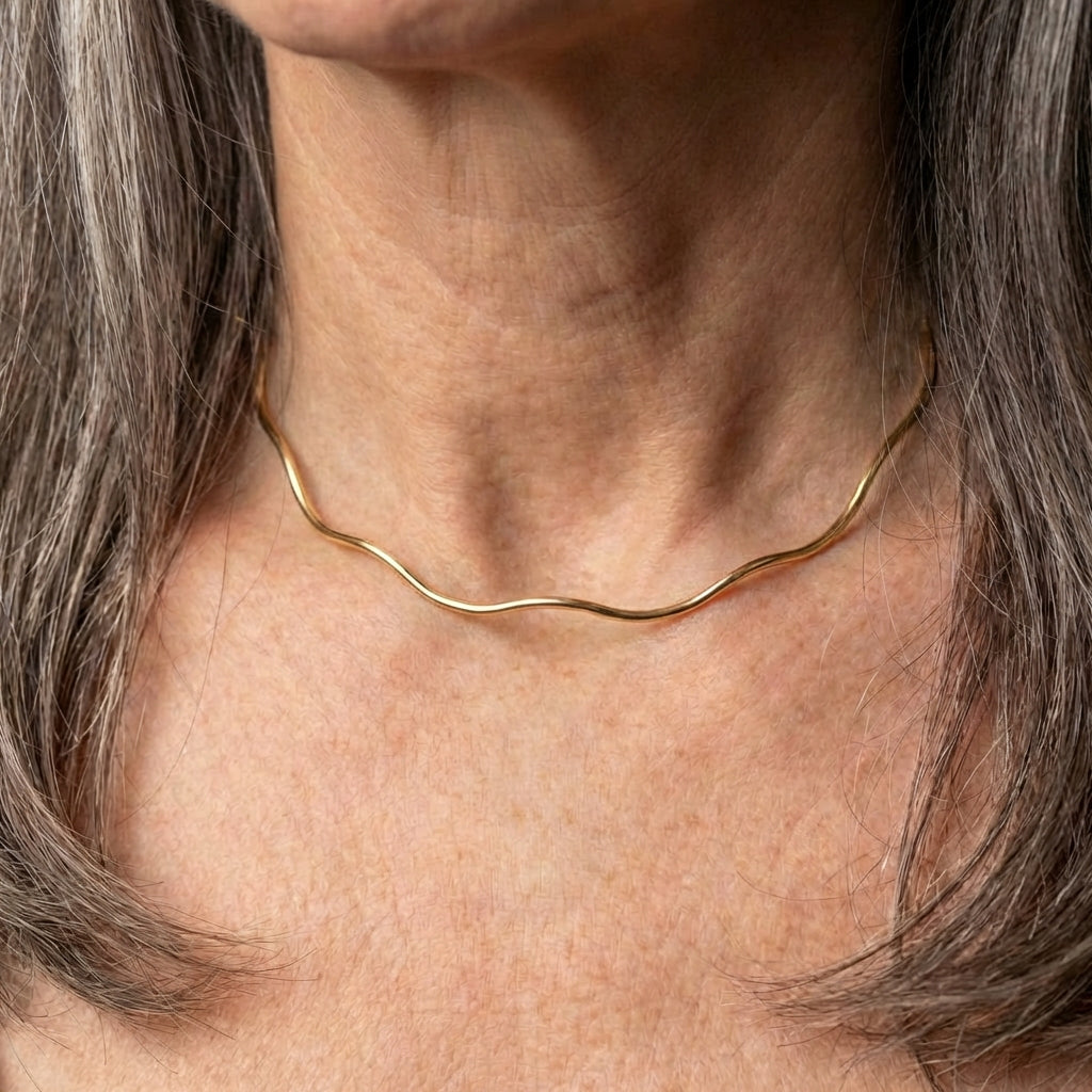 Thin Golden Necklace