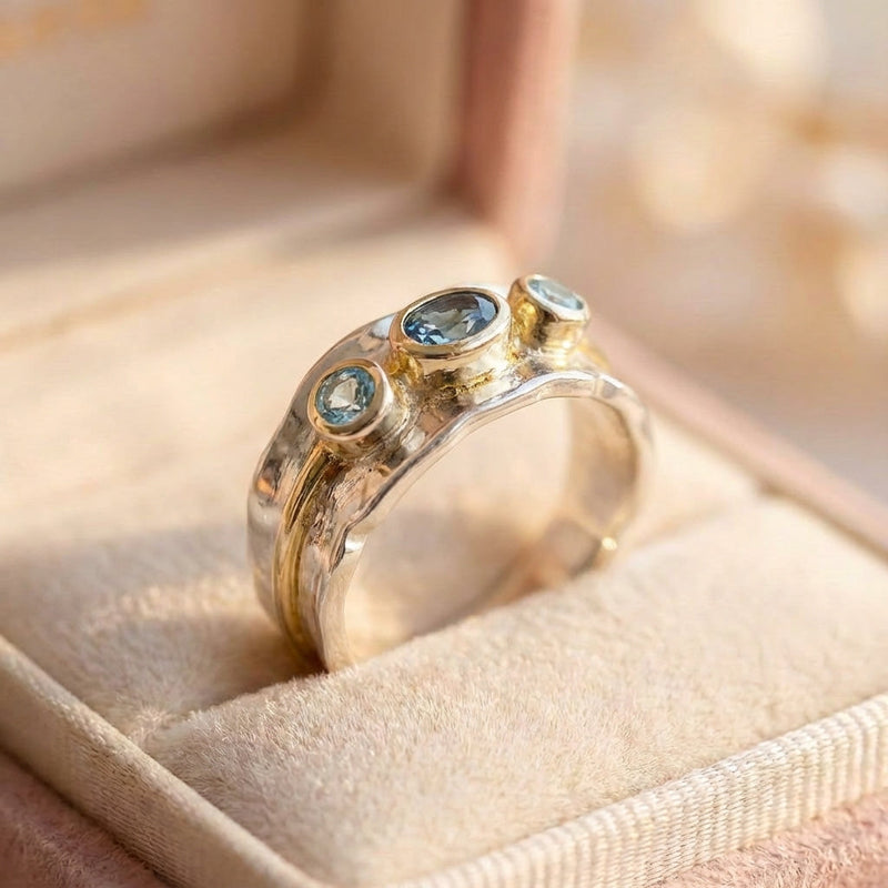 Vintage Topaz Statement Ring