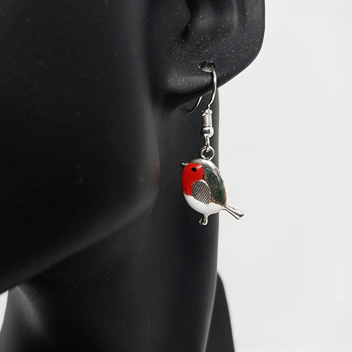 Whimsical Robin Earrings