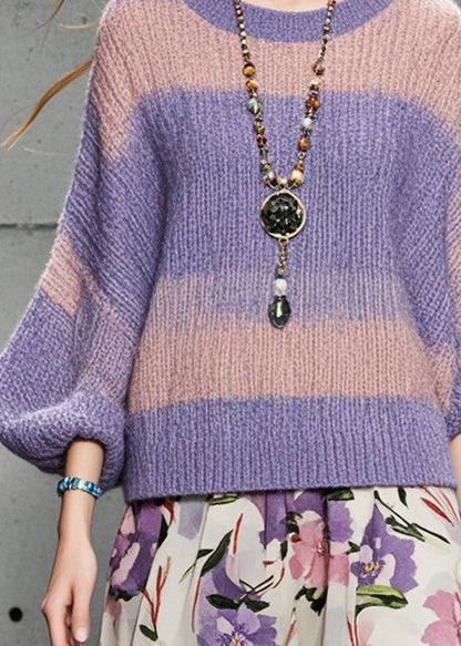 Gradient Color Cozy Knit Sweaters Fall