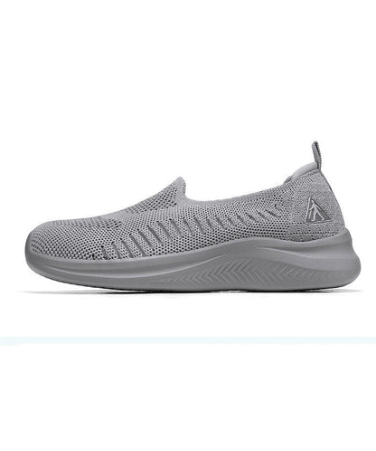 Soft Comfy Flat Shoes Yellow Breathable Mesh