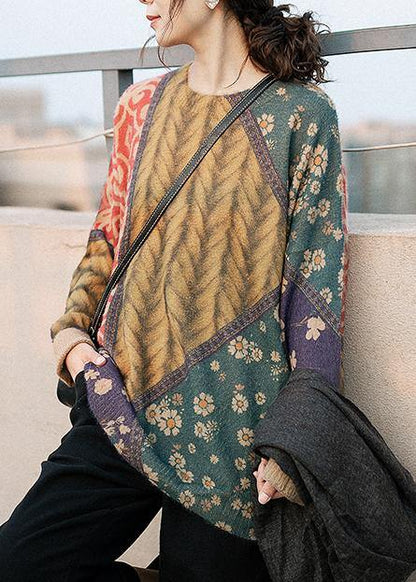 Clothes O Neck Asymmetric Sweaters