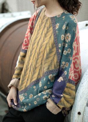 Clothes O Neck Asymmetric Sweaters