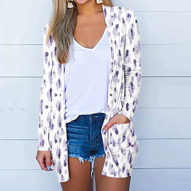 CD | Cardigan de iarnă la modă și minimalist