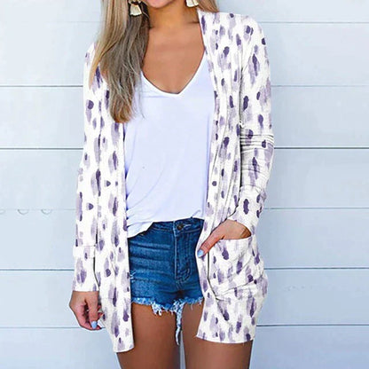 CD | Cardigan de iarnă la modă și minimalist