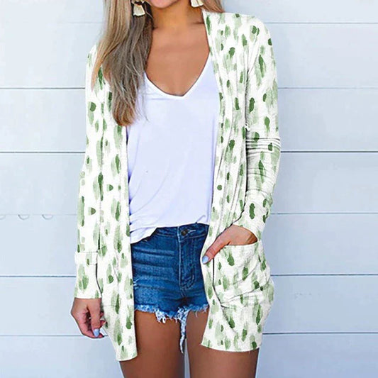 CD | Cardigan de iarnă la modă și minimalist