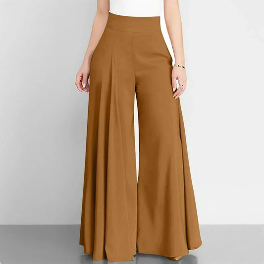 CD | Pantaloni eleganți cu talie înaltă