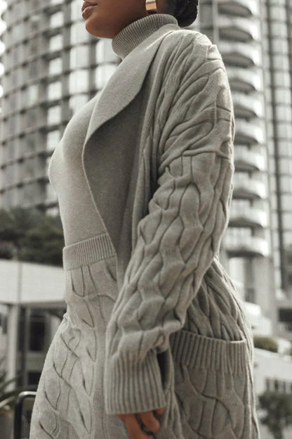 CD | Cardigan de iarnă relaxat și elegant