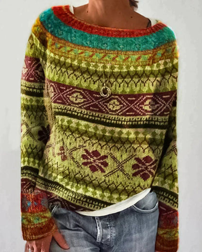 CD | Pulover tricotat Boho