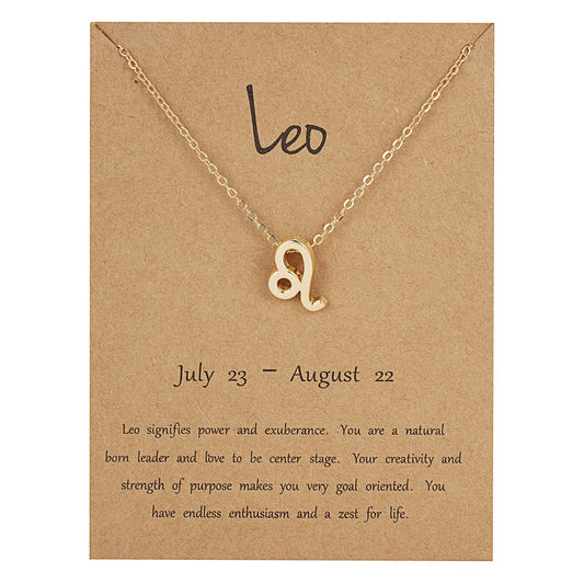 Zodiac Leo Necklace
